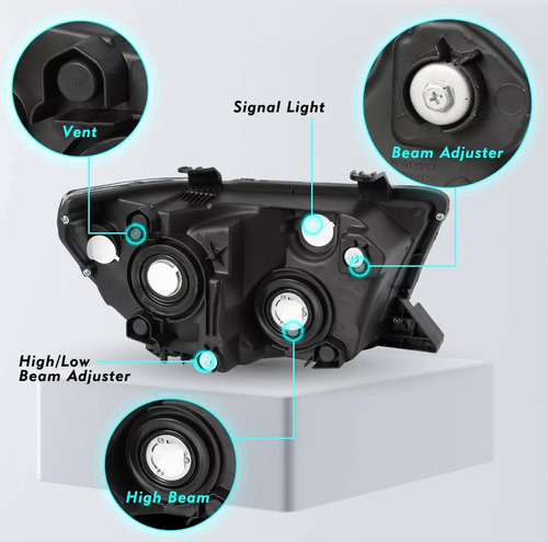 Faro Derecho Toyota  Tundra / Sequoia 2007 En Adelante Foto 3