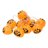 Calabazas  Halloween Luz Led Guirnalda Luces Exterior 120cm