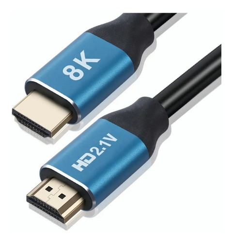 Cable Hdmi 2.1 4k 120hz, 8k 60hz De 5 Metros P/tv, Pc, Ps5