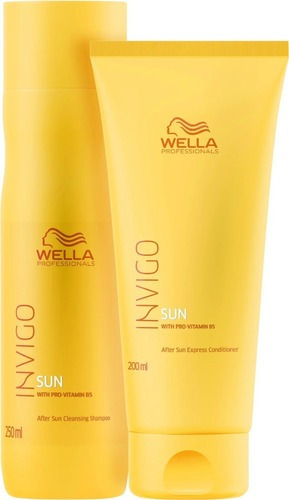 Wella Invigo Sun Kit Shampoo 250ml + Condicionador 200ml