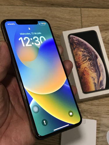  iPhone XS Max 512 Gb Oro - Perfecto Estado - Todo Original