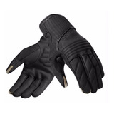 Guantes Cortos Moto Revit Abbey Road Cuero Negro Bamp Group