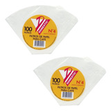 Filtros Domestic Company De Papel N4 Para Cafetera  X200 