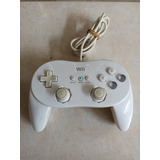 Control Wii Classic Pro Controller Original Blanco