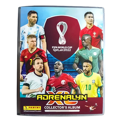 Coleccionador De Tarjetas Adrenalyn Qatar 2022 Panini Mundial Qatar 2022 Coleccionador