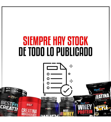 4 Kg De Proteína Whey Protein (4 De 1 Kg) + 1 Kg De Creatina