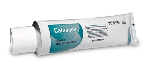 Calminex Pomada Pet Dores Pancadas Uso Veterinário 100g