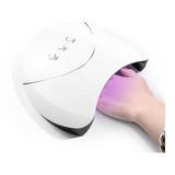 Cabine Uv/led Para Secagem De Unhas Z3 Branca 2 Em 1