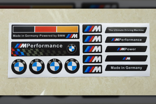 Kit Emblemas Bmw Motorrad Motorsport Vinil 3m Designpro Foto 5