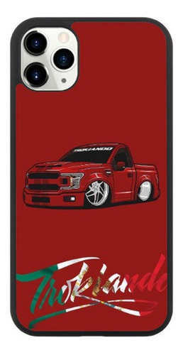 Funda Protector Para iPhone Trokiando Ford F150 Rojo Mexico
