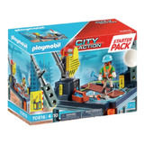 Construcción Con Grúa - Starter Pack - Playmobil 70816