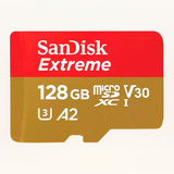 Cartão Sandisk Extreme 128gb 190mb/s V30 Original + Nf