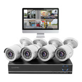 Cámaras De Seguridad + Dvr Gadnic X4 Ip Cctv Visión Nocturna