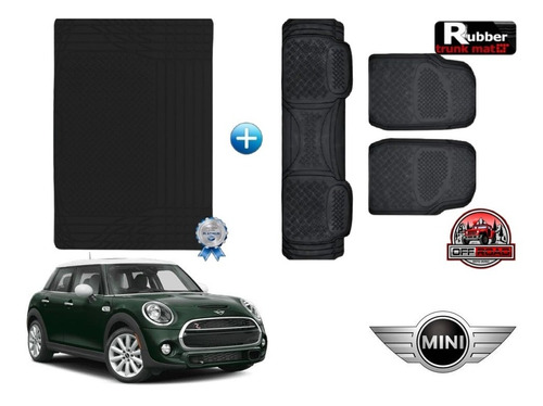 Tapetes 3pz + Tapete Cajuela Rd Mini Cooper 2019 A 2024