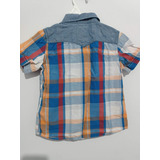 Lote Camisa Y Jeans Levi's Azul Slim Niños 2t