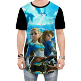 Camiseta Long Line The Legend Of Zelda Ganondorf 4