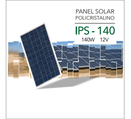 Panel Solar Policristalino 140w 12v
