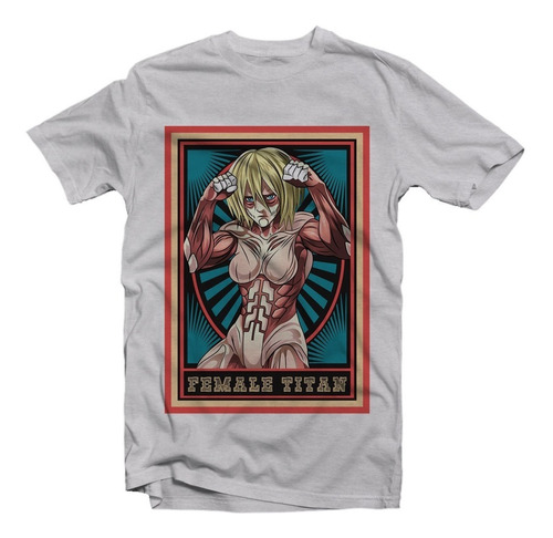 Playera Anime Titan Anie  1 Eren Mikasa Levi Shingeki