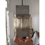 Lámpara Colgante Hermoso Diseño Antigüo 3 Luces
