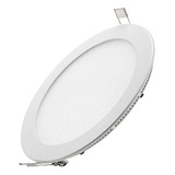 Panel Led Ojo De Buey 18w Luz Amarilla Calida 3500k