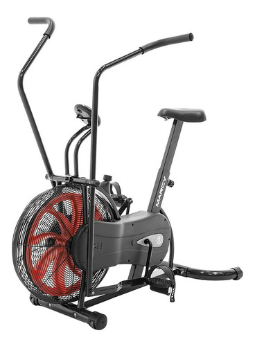 Bicicleta Estática Marcy Ns-1000 Airbike Color Negro