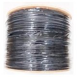 Cable Utp Doble Forro Exterior Cat6 Cal23 Negro 305mts B22