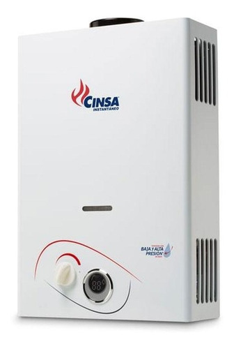 Calentador Boiler De Paso Cinsa Instantaneo Cin-06b Gas Nat.