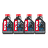 Aceite De Motor A Gasolina 4 Tiempos Motul 3000 20w50 4pz