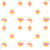 Pop It Candy Sortido Kit 45 Aplique Para Laço Tiara Infantil