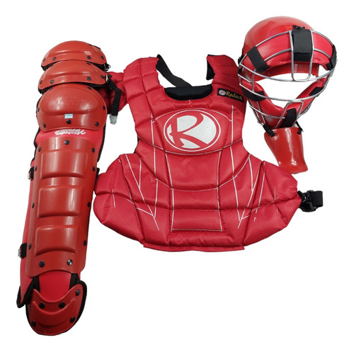 Arreo De Catcher Radach Adulto Rojo 