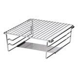 Grill Rack Grill Mini Con Soporte Calefactor Que Soporta Pla