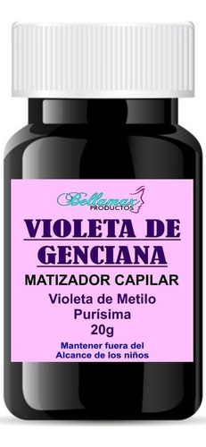 Violeta De Genciana En Polvo Purísima - 20g Rinde 20 Litros