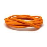 Cable Textil Decorativo Trefilight X Metro Naranja