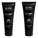 Polygel Nude Euro + Polygel Nude Dark 30ml Risa