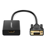 Adaptador Para Hdmi A Vga Con Conector De Audio De 3,5 Mm