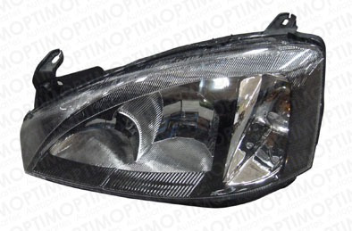 Par De Faros Negro Chevrolet Corsa 2003 2004 2005 2006 2007