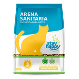 Arena Sanitaria Stay Happy Ecológica De 4 Kilos