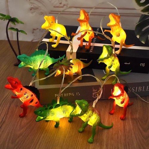 Luz Led De Dinosaurio Para Decoración De Habitación Infantil