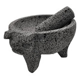 Molcajete Mexicano De Piedra Volcánica, Cemcui Pitzotl - ¡au