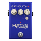 Pedal De Efeito Tc Helicon Voicetone Harmony Singer 2  Azul