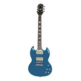 Guitarra EpiPhone Sg Muse Blue Metálica