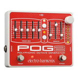 Pedal De Efecto Electro-harmonix Polyphonic Octave Generator Pog2  Rojo