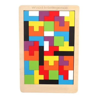 Puzle Tetris, 100% madera, 40 piezas, Top Gift Challenge | MercadoLibre