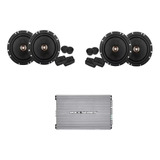 Paquete 2 Set De Medios Rks-n652c+amplificador Rks-p110.4 