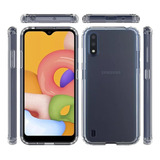 Funda Reforzada Premium Acrílico Compatible Con Samsung A01