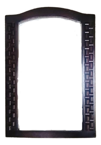 Espejo De Madera Grande Con Arco / Acabado Fino / Artesanal 