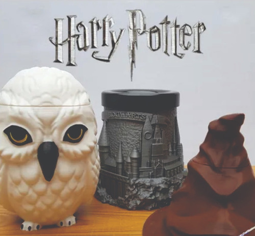 Stl Set Matero Harry Potter, Hogwarts  Solo Archivo