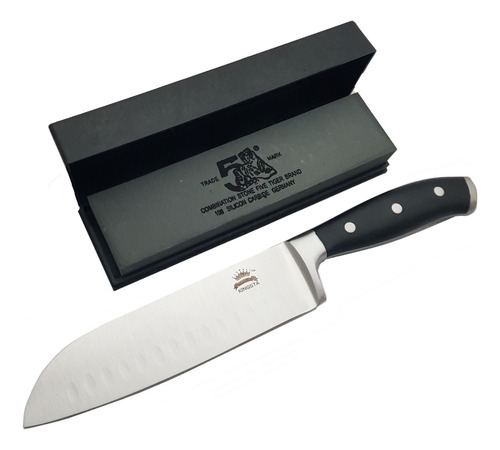 Cuchillo Profesional De Cocina/chef/asador + Piedra. 06791