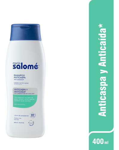 Shampoo Control Caspa María Salomé - Ml - mL a $70