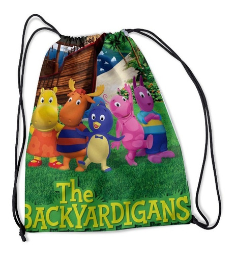 Tulas Personalizadas Backyardigans Tela Antifluido 